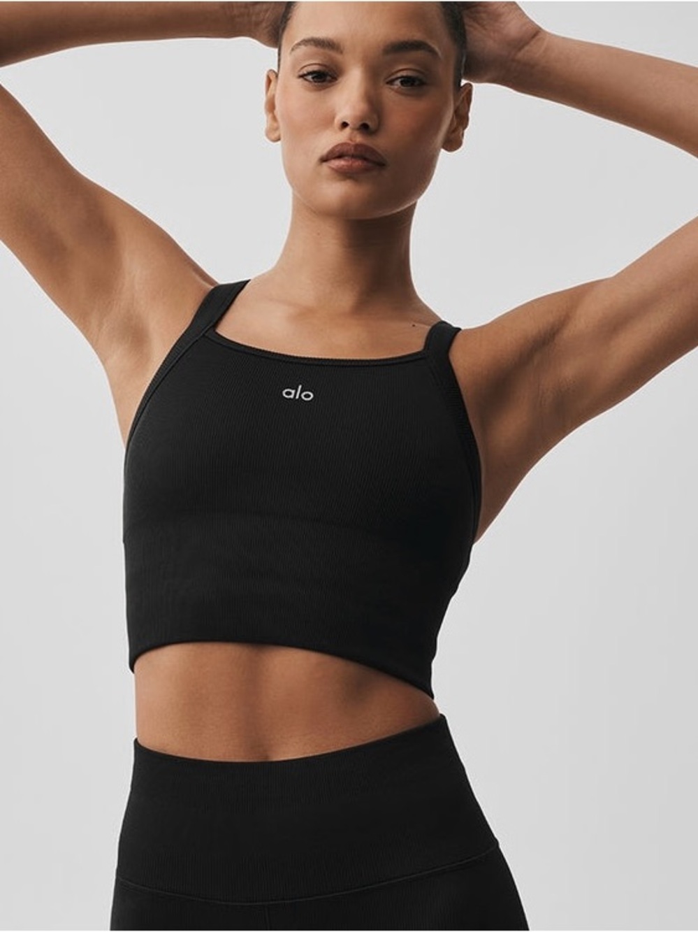 ALO Yoga Seamless Ribbed Favorite Bra Tank